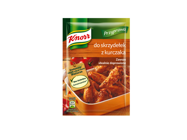 Nowa przyprawa do skrzydełek, Knorr