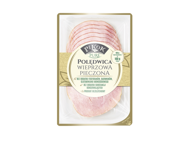 Polędwica wieprzowa pieczona, linia Pure bez konserwantów, do kupienia w Lidlu