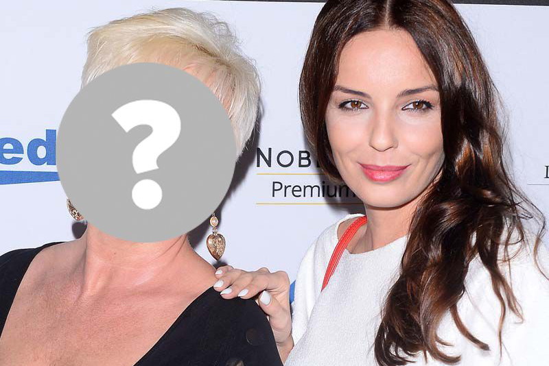 Agnieszka Włodarczyk z mamą Anną Stasiukiewicz na imprezie