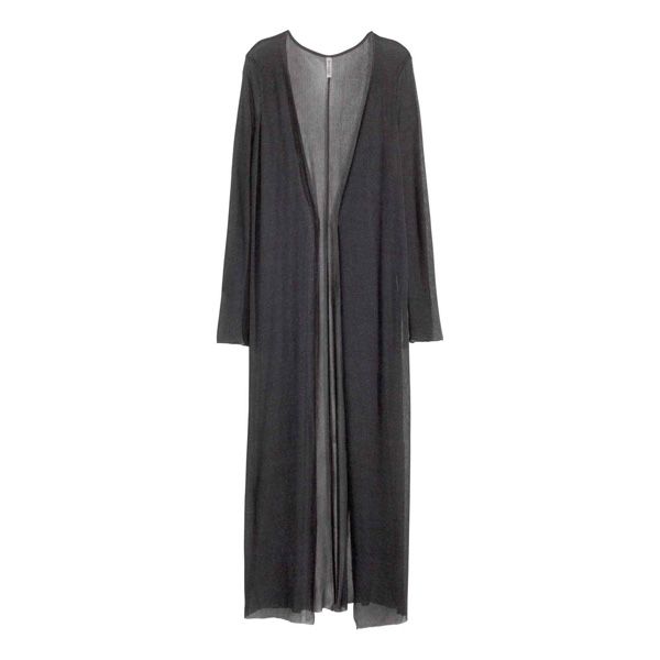 Kardigan maxi na wiosnę H&M, cena ok. 129 zł