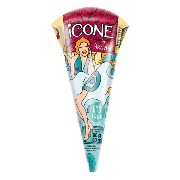 Lody Pura Vida, rożek Icone
