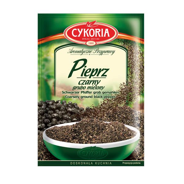 Pieprz czarny grubo mielony, Cykoria