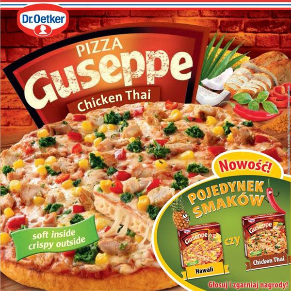 Pizza Guseppe Chicken Thai