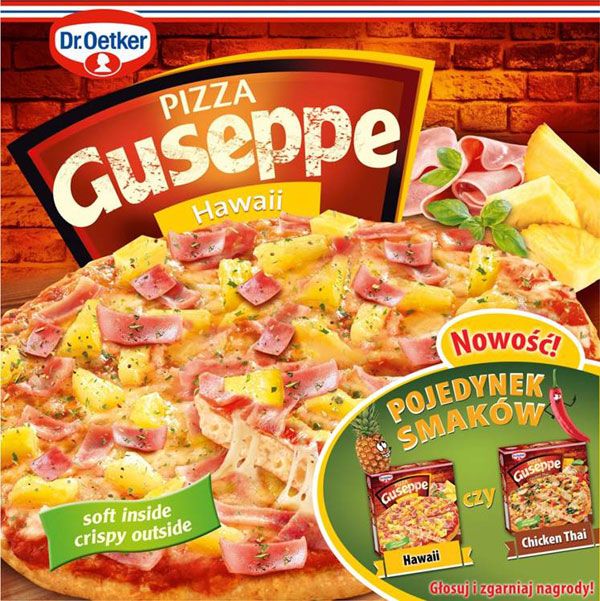Pizza hawajska Guseppe