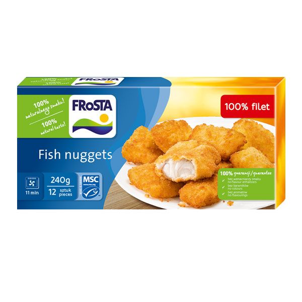 Rybne nuggetsy, Frosta