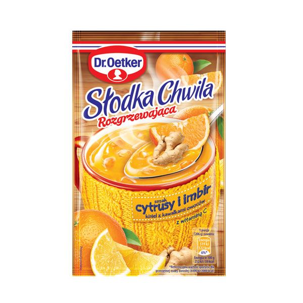 Słodka Chwila rozgrzewająca, cytrusy&imbir