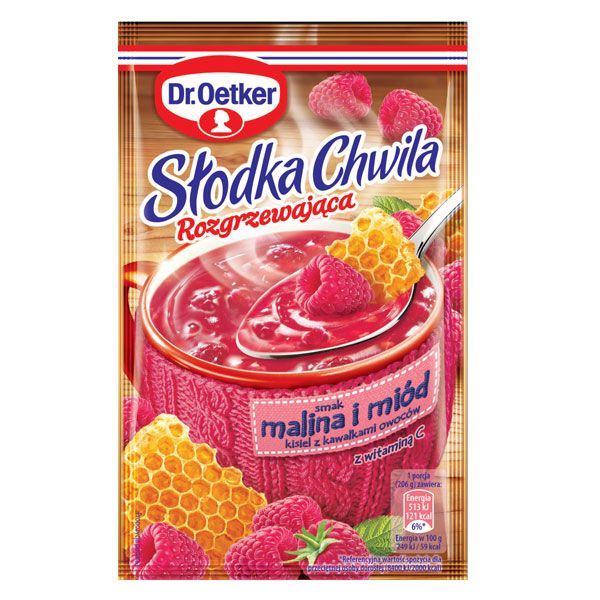 Słodka Chwila rozgrzewająca, malina&miód