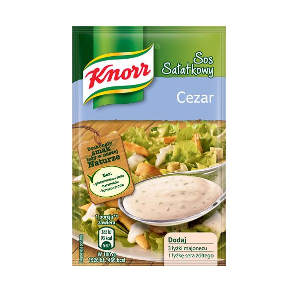 Sos sałatkowy Knorr, do sałatki cezar