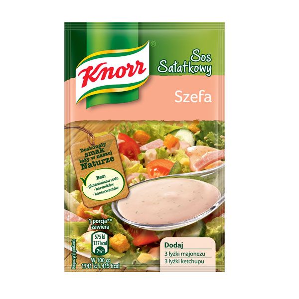 Sos sałatkowy Knorr, do sałatki szefa