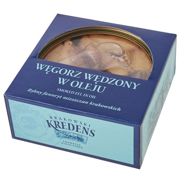Węgorz wędzony w oleju, Krakowski Kredens