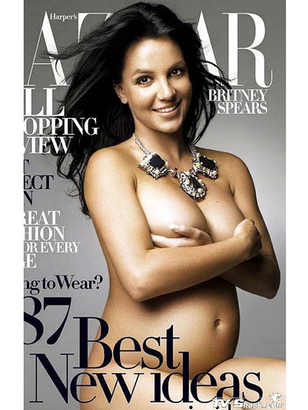 Britney Spears na okładce Harper