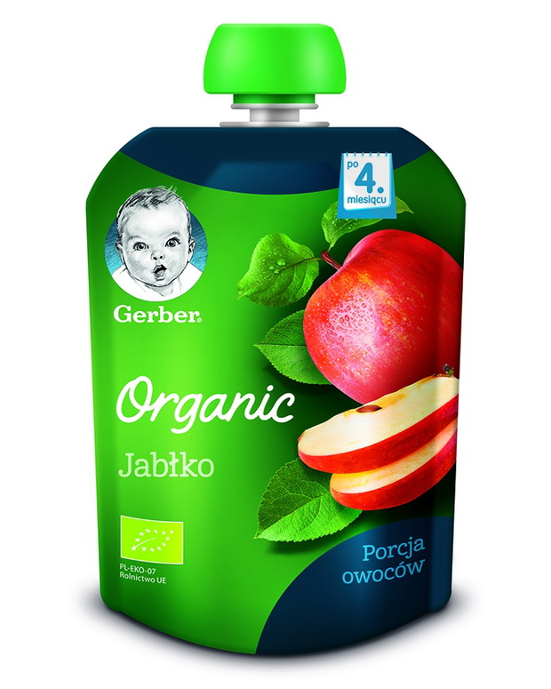 Deserek Organic Apple, Gerber