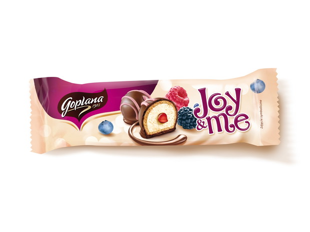 Goplana Joy&Me z nadzieniem z owoców leśnych - cena ok. 1.29 zł