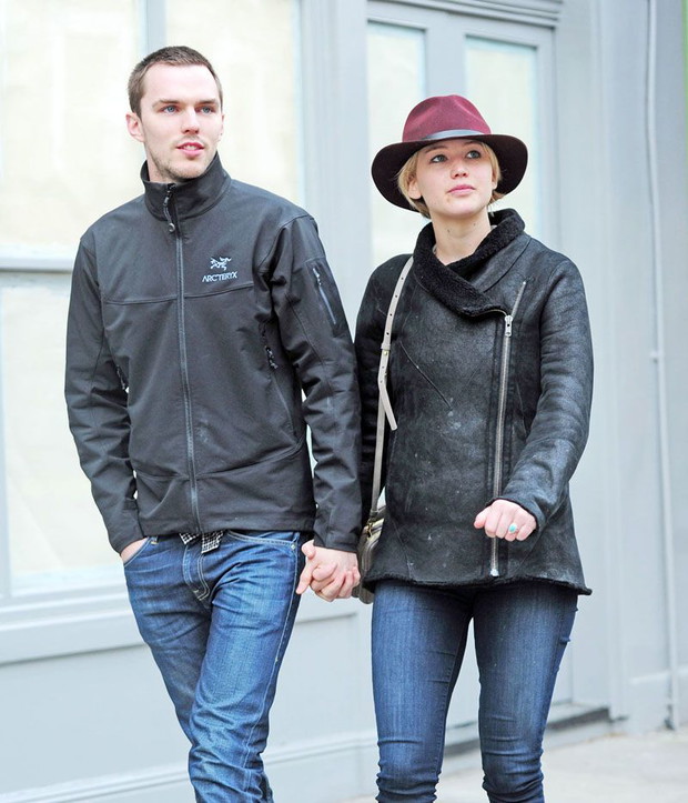 Jennifer Lawrence z chłopakiem, Nicholasem Houltem