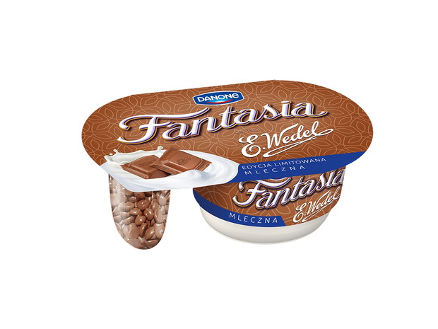 Jogurt stworzony we współpracy z Wedlem - Fantasia z mleczną czekoladą