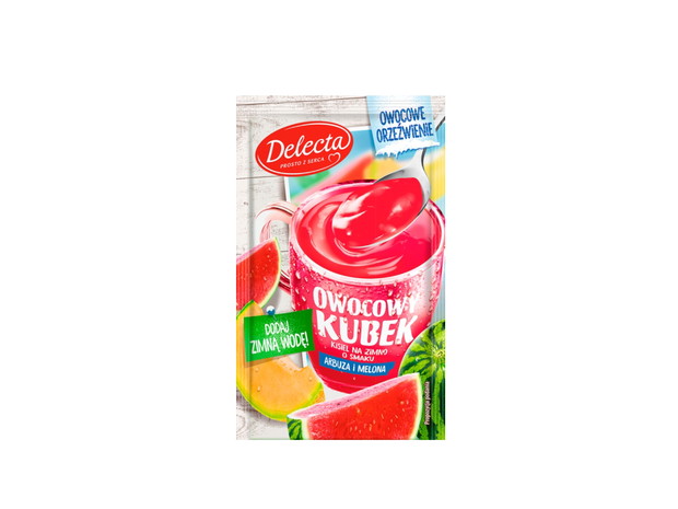 Kisiel na zimno, melon&arbuz