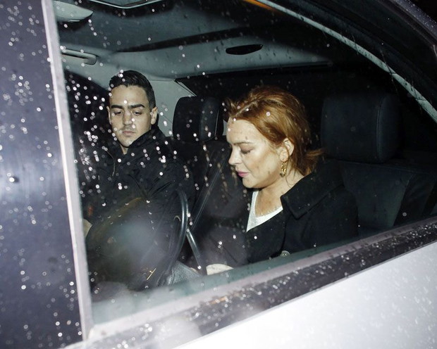 Lindsay Lohan z chłopakiem