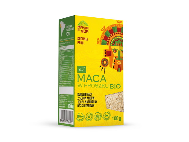 Maca w proszku bio prosto z Peru