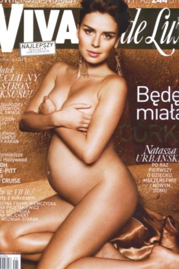 Natasza Urbańska w ciaży - Viva de Luxe