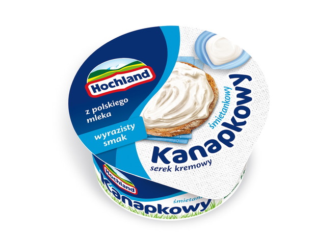 Serek Hochland Kanapkowy o smaku śmietankowym: nowa formuła
