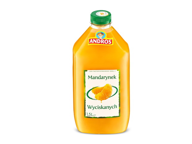 Sok 100% z mandarynek, Andros