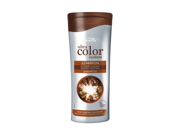 Szampon do brązów Joanna Ultra Color System, cena ok. 8 zł