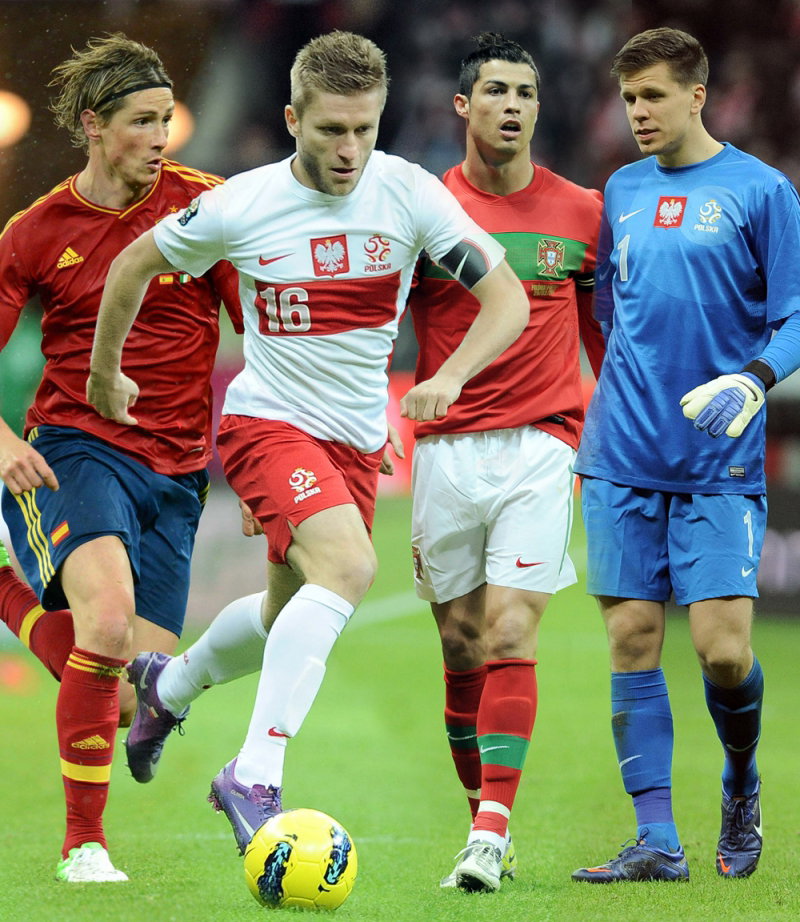 Fernando Torres, Jakub Błaszczykowski, Cristiano Ronaldo, Wojtek Szczęsny