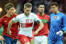 Fernando Torres, Jakub Błaszczykowski, Cristiano Ronaldo, Wojtek Szczęsny