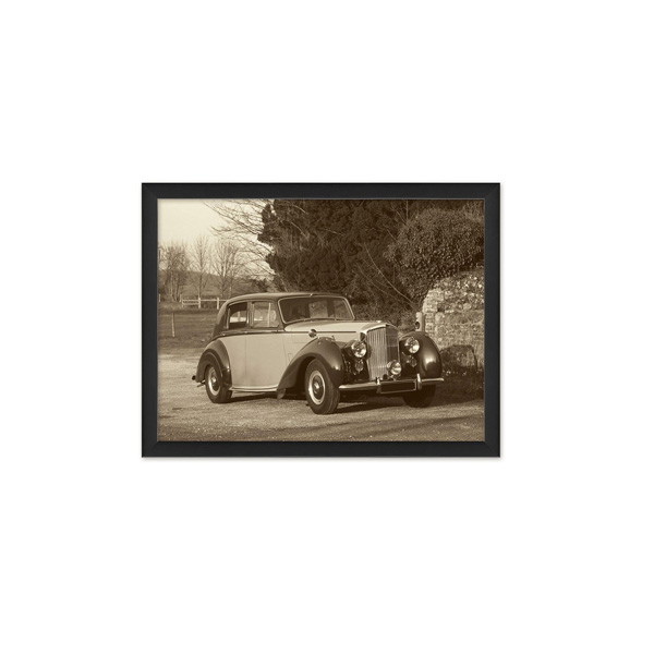 Amerykański styl lat 20. we wnętrzu: Grafika „Vintage Cars III”, 420 zł, Westwing
