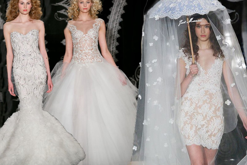 Suknie ślubne Reem Acra jesień-zima 2013/2014