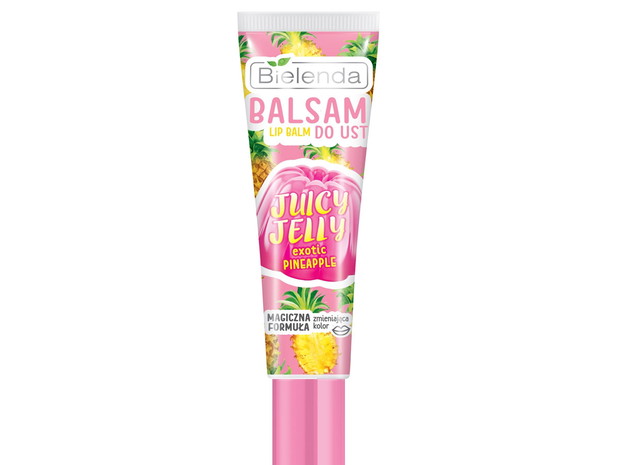 Balsam do ust Juicy Jelly, Exotic Pineapple/ Ananas, Bielenda, cena ok. 7 zł