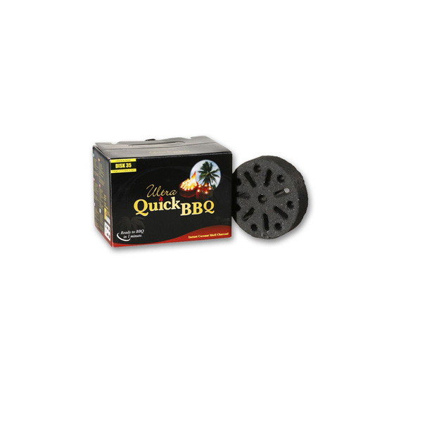 Brykiet kokosowy Quick BBQ, 5 krążków, 39 zł, cobb