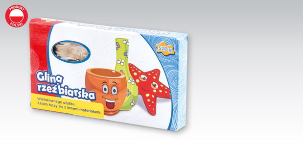 Glina rzeźbiarska, cena 4,99 zł