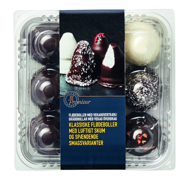Premieur, Pianki oblane czekoladą, Netto, cena ok. 8 zł