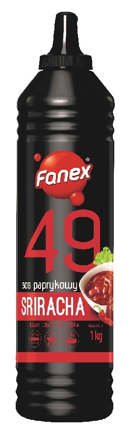 Sos srirracha, Fanex, cena ok. 13 zł