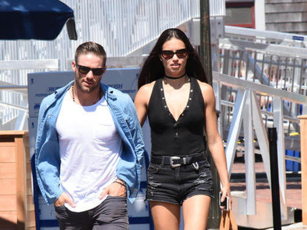 Adriana Lima i Julian Edelman