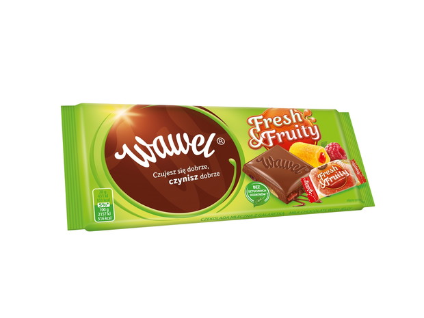 Fresh&Fruity Wawel z ulepszonym składem: bez barwników i sztucznych aromatów