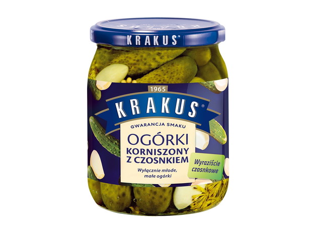 Korniszony z czosnkiem, Krakus
