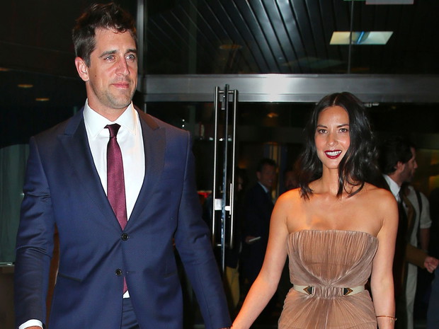 Olivia Munn i Aaron Rodgers
