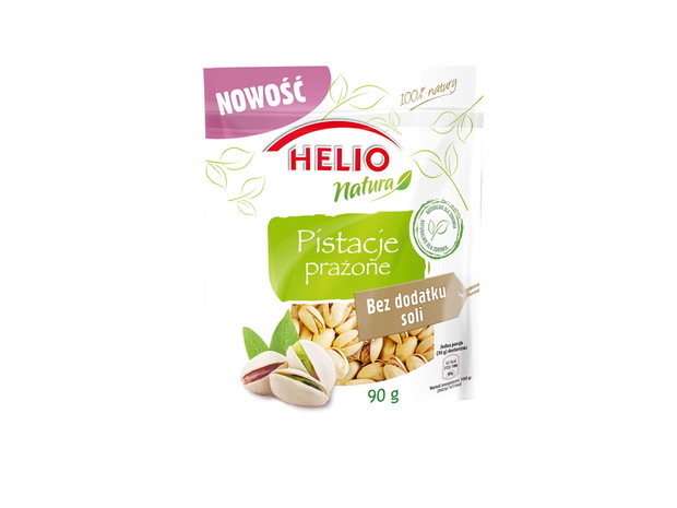 Pistacje prażone bez soli, HELIO