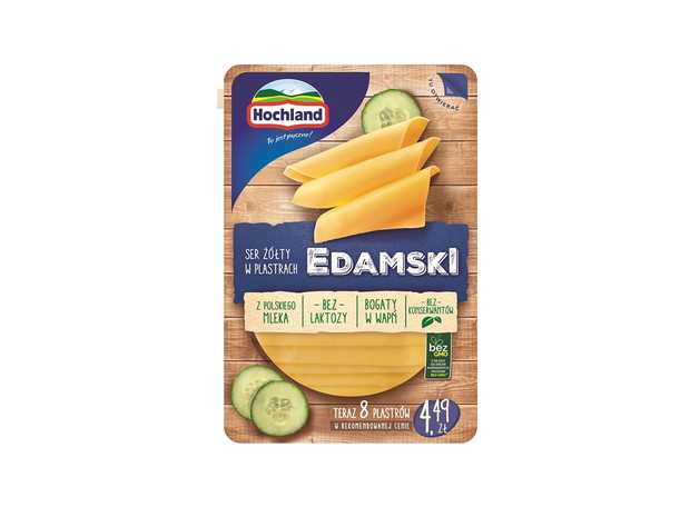 Ser edamski w nowej odsłonie, Hochland - cena ok. 4.49 zł