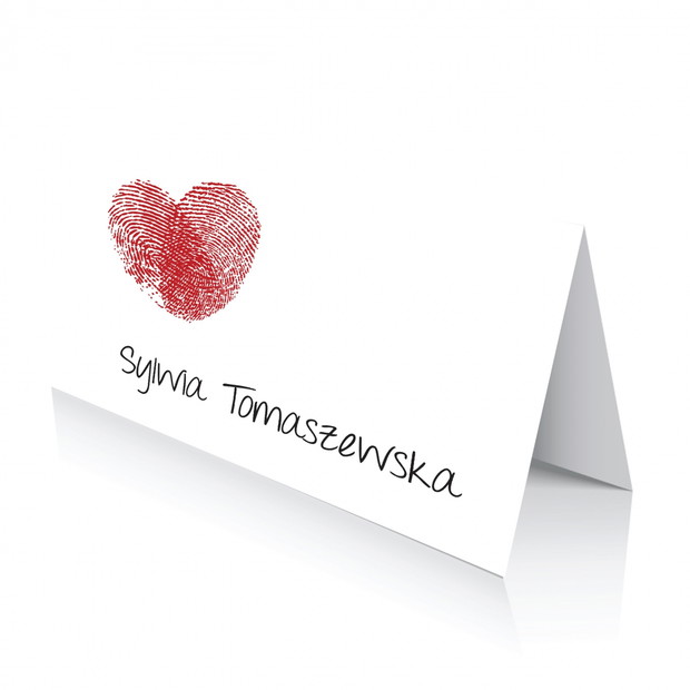 Ślubna winietka, cena ok. 1 zł za sztukę