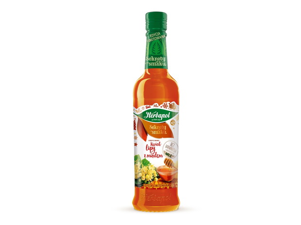 Syrop kwiat lipy z miodem, Herbapol