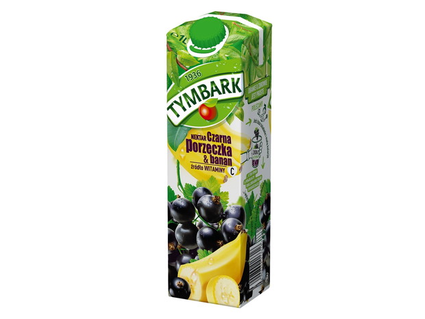Tymbark czarna porzeczka&banan
