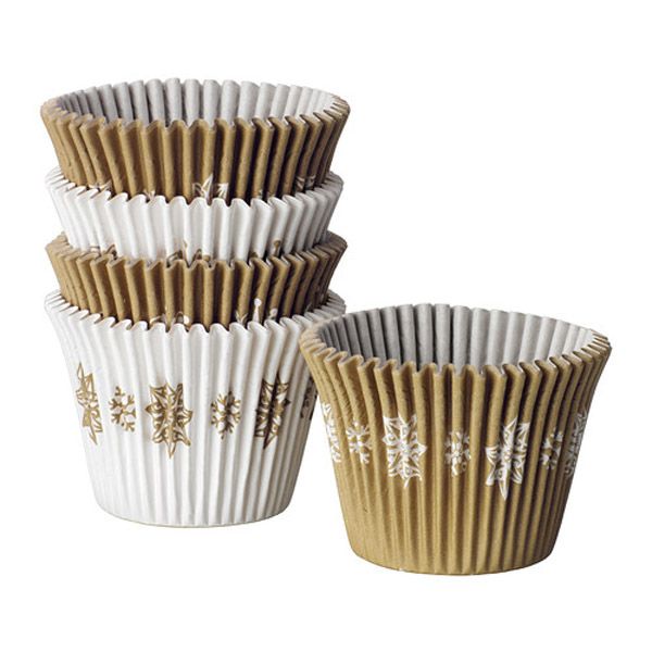 Akcesoria do wypieków świątecznych: papilotki, Ikea - cena 5.99 za 65 sztuk