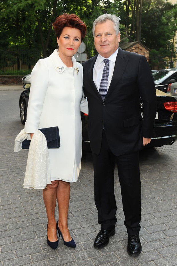 Jolanta i Aleksander Kwaśniewscy