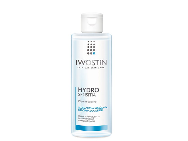 Płyn micelarny Hydro Sensitia, Iwostin, cena ok. 34 zł
