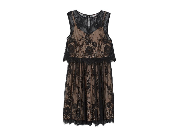 Koronkowa sukienka bez rękawów, H&M, cena ok. 199,90 zł