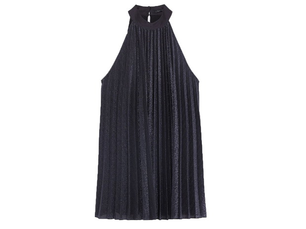 Plisowana sukienka, Zara, cena ok. 199,00 zł