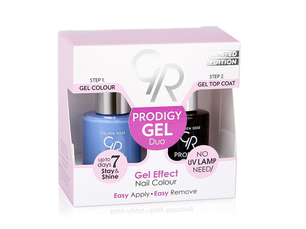 Prodigy Gel Duo Podwójny żel do paznokci, Golden Rose, cena ok. 22,90 zł